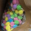 PATIKIL 0.6inch Pom Poms for Crafts, 150Pcs High Elastic Fuzzy Pastel Balls for Art Supplies DIY Creative Craft Material Handicraft Decorations, Colorful