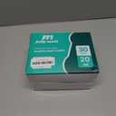 JollyMate 30 Pack 20ml Oral Syringe for Liquids, 20cc Oral Syringes without Needle with Cap Individually Wrapped for Pet Feeding, Scientific Labs, Measuring Liquids, Oil & Glue Dispenser