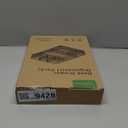 VyGrow Desk Drawer Organizer Tray, Metal Mesh Drawer Organizers Office, 6 Adjustable Compartment, Desk Organizer Tray for Home Office 12.87L x 8.73D x 1.96H inch, Black, 1PC, Medium