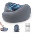 Artelse Neck Travel Pillow - Memory Foam Travel Pillow for Airplane, Washable Comfortable Breathable Cover, 360 Degree Support Ergonomic Design Best for Travel, Flight, Train, Sleeping