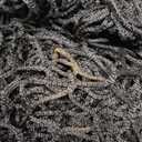 Climbing Cargo Net 9.8' x 9.8', Double Layers Playground Safety Net, with Storage Bag Climbing Net for Kids Outdoor Treehouse (Black)