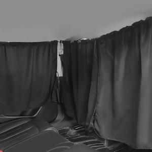 Car Window Shades, UV Protection Privacy Sunshade Covers, Removable Divider Curtains & Side Window Shades, Universal Car Interior Accessories for Sleeping Traveling Camping (3PCS)