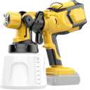 Cordless Paint Sprayer Compatible with Dewalt 20V MAX Battery(No Battery) Electric Spray Paint Gun