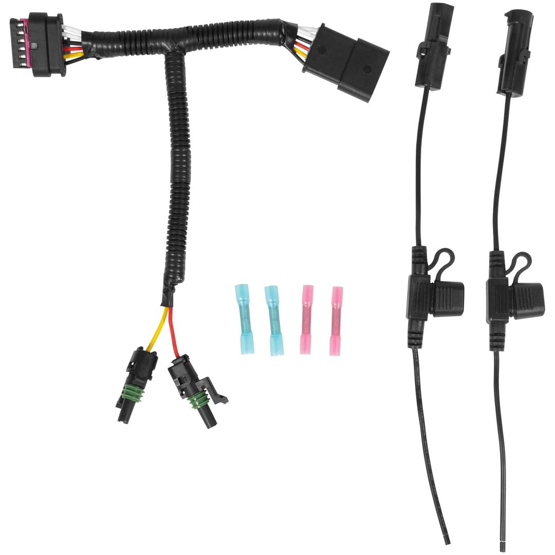 97109-0925 Running Light DRL Adapter Wiring Harness, Compatible with 18-23 Jeep Wrangler JL & Gladiator JT