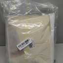 LiveGo Stretch Mid Century Modern Armchair Slipcover 1-Piece Solid Accent Chair Covers with Arms Soft Chair Slipcovers for Living Room Furniture Protector Office Reception (Beige)