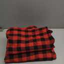 Buffalo Curtains 2 Panels Buffalo Check Window Curtains Room Darkening Blackout Drapes Farmhouse Rustic Curtains Red/Black, 52x63in