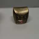 HD Designs Aluminum Owl Gold 3.6 Inches Home Decor Desk Table Shelf Figure