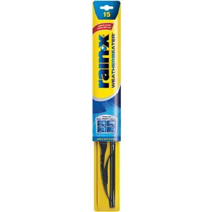 Rain-X RX30215 WeatherBeater Wiper Blades, 15" Windshield Wipers (Pack Of 1), Automotive Replacement Windshield Wiper Blades That Meet Or Exceed OEM Quality And Durability Standards