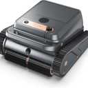 U8 Cordless Robotic Pool Cleaner, Pool Vacuum for Inground Pools, Wall & Waterline Cleaning, 150min Battery Life, Intelligent Route Planning, for Pools up to 2,000 Sq.ft (Dark-Grey)