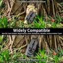 REXTECH Molle Attachments for Vests, Taser, Holsters, Mag Pouches, Backpacks, 3-inch Molle Adapter Clip for Holster (Pair with Mounting Hardware) 3'' Clip Adapter, 6 Screws and 2 Screw Nuts Included