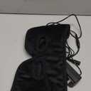 Moist Heat Sinus Pressure Relief Mask with 3 Heat Settings, Extra Large Face Heating Pad for Eyes, Sinusitis, Hormone Migraine, Tension Headache Relief Black