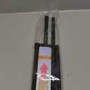 2 Pack Spring Tension Curtain Rod for Windows 26 to 39 inch Black Small Tension Rod Adjustable Spring Curtain Rods No Drilling Short Tension Rod for Kitchen, Closet, Bathroom, Bookshelf