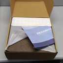 Felt Bulletin Board Tiles | Modern Cork Board Alternative | Large Cork Boards for Walls | Aesthetic Felt Wall Panels for Office & Home Decor | Pinboard & Photo Board (12-Pack) | Desert Palm