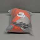 AOFITEE Dog Winter Coat, Dog Coat with Harness Built in, Dogs Jacket for Large Dogs, Reflective Waterproof Pet Puffer Jacket Snowsuit, Warm Fleece Windproof Pet Sweater for Cold Weather, XL (Orange)