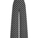 RoseSeek Women's Plus Size Y2K Goth Pants Wide Leg Long Trousers (Black, XXL)
