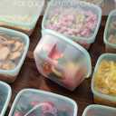 LivLab Mker 20 PCS Food Storage Containers with Lids - Reusable Meal Prep Containers Bpa-Free Freezer Lunch Boxes for Leftovers, Snack, Fruits, Salad - 10Sets | 20 fl oz | 2.5 Cups