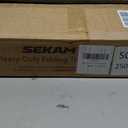 SEKAM Folding Tire Step for Trucks, SUVs & RVs, Adjustable Wheel Step