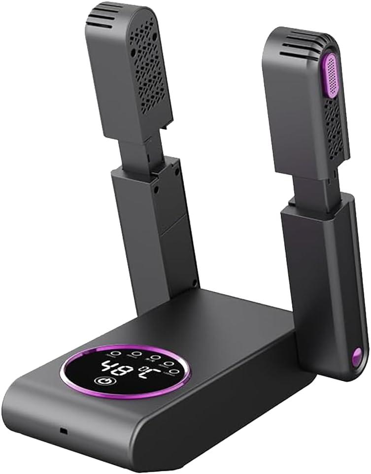 Portable Boot Dryer with Heat Blower & Salt Box (4 Racks)