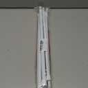 Corklatta 2 Pack White Tension Curtain Rods Adjustable 16-39 Inch,Tension Rod with 4 Holders,No-Drill Curtain Rods for Window, Kitchen, Bathroom