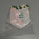 VANGNING Lucky One 1st Birthday Tassel High chair Banner - St Patrick's Day Highchair Decoration, Shamrock First Birthday Party Sign, Clover Cake Smash Pennant (Pink Tassel)
