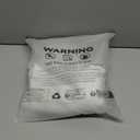 SOLY HUX Women's Half Zip Mock Neck Bodysuit 2 Packs Long Sleeve Leotard Shirts Fitted Tops (Large, White)