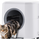 Automatic Litter Box, Self Cleaning Litter Box, Odor Control, 90L Large Capacity with APP Control and Safety Sensor, Ellenpent, for Multiple Cats, Large Cat, with 3 Rolls Garbage Bags