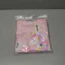 Mikrdoo Girls Pajamas Set 2-Piece Short Sleeve Summer Toddler PJs Sleepwear Sizes 2-7 Years (Pink)