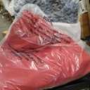 Linen Plus Queen Size Luxury Tailored Bed Skirt 14" Drop Pleated Styling Dust Ruffled Solid Coral New
