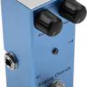 Mini Electric Guitar Effects Pedal Metal Shell DC 9V Adapter Powered True Bypass for Multi Electric Guitar Kit (Analog Chorus)