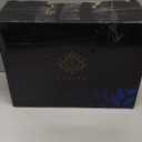 YOLIFE 8 OZ Pink Rose Tea Cups and Saucers Set of 6, Ivory Vintage Floral Porcelain Teacups Set, Coffee Cups with Golden Rack