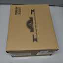 Halloween Cups 2 Pcs, 18 oz Skull Glass Cups with Lids and Straws Ghost Mug Glass Tumbler Mason Jar Iced Coffee Can, Spooky Gifts Boo Basket Stuffers Drinking Glasses Halloween Decorations