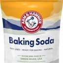 ARM & HAMMER Baking Soda Made in USA, Ideal for Baking, Pure & Natural, 2.7lb Bag