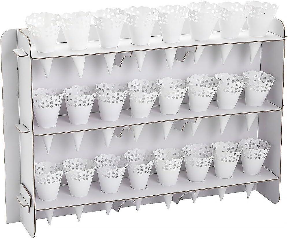 Cone Party Treat Stand with Paper Cones