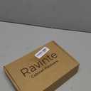 Ravinte Hardware 10 Pack Matte Black Cabinet Pulls, 5 Inch (128mm) Hole Center Zinc Alloy Drawer Handles for Kitchen Cabinets, Cupboards, Dressers, Square Solid Metal Hardware