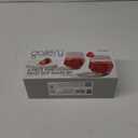 2 Piece 17.7 Oz  Pink Facet Dof Glass Set