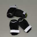 Hcpet Dog Boots for Large Dogs, Dog Shoes for Winter Snow Hot Pavement, Paw Protector Dog Booties Designed for Comfort and Breathability, Outdoor Booties for  Dogs for Hiking Black Size 6 (#6 (Width 2.36 inch) for 52-68 lbs)