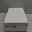 Acrylic Monitor Stand Riser Acrylic Laptop Stand for Desk Clear Computer Monitor Stand for Desk Accessories White Aesthetic Decorations for Office Home iMac Organizer