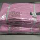 12 Pack Extra Large Moving Bags, Heavy Duty Packing Bags with Zippers and Handles for Space Saving, Clothes Storage, College Essentials, Travel, Pink