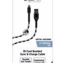 ZGear 10 Foot Braided Sync & Charge Cable