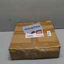 12 pcs 4x4 (Actual: 3.5"x3.5") Aluminum Deck Post Base Cover, for Railings, Stairs, Patios, Porches, Split Deck Post Skirt (Black)