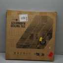 Art3d 12-Pack Smooth Drop Ceiling Tile 2ft x 2ft - Fire-Rated, Waterproof, Reusable - Premium PVC, No Sag and Breakage - Cover 48 Sq. Ft, White (24*24)