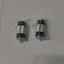 Motorcycle Shifter Peg Gear Shift Lever CNC Billet Foot Pegs Replacement for Harley Davidson Touring Softail Dyna Sportster Street Glide Road (Chrome-B,2pcs)