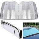 BNYD Car Windshield Sunshade Foldable Reflective Sun Visor