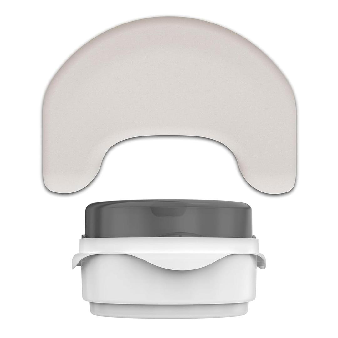 Dr. Brown's Travel Clean Bundle- Light Gray Nursing Pillow + Microwave Steam Sterilizer - 2-Piece Set