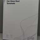 Zanch Tesla New Model Y Juniper Accessories Sunshade Roof [2025 Cooling Tech, Heat Insulation] Magnetic No Sag Foldable Roof Glass Sun Shade for Model Y (2020-2025) Tesla Accessories 2025-2026, Black