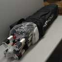 VIVOHOME 10x10ft Easy Pop-Up Canopy, Outdoor Screen Tent with Mosquito Netting, 2 Zipper Doors, and Roller Bag for Yard Camping Picnic Party Events, White