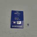 SAMSUNG PRO Plus microSD Memory Card + Adapter, 512GB microSDXC, Up to 180 MB/s, Full HD & 4K UHD, UHS I, C10, U3, V30, A2, for Android Smartphones, Tablets, GoPRO, and DJI Drone (MB MD512SA/AM)