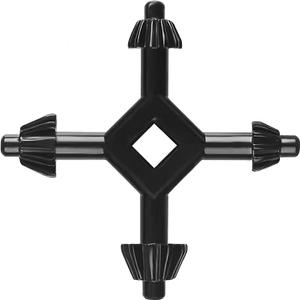 4 in 1 Drill Chuck Key Wrench, 1/4" 3/8" 1/2" Sizes Replacement Tool for Electric Drills, Drill Presses, Power Tool Chucks, for DIY, Home Improvement, Construction Projects (S)