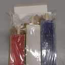 3 Pcs God Bless America Memorial Day Decorations Vintage 4th of July Tiered Tray Decor Patriotic Wood Block Sign Red White and Blue Decoration Farmhouse Independence Day Table Centerpiece