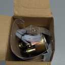 2'' 52mm 3in1 Triple Gauge Set Gauges Kit Universal Chrome 8V-16V Volt Gauge,100-280℉ Water Temp Temperature Gauge, 0-100 PSI Oil Pressure Gauge Meter